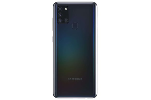 samsung galaxy a21s black color back view 1 scaled