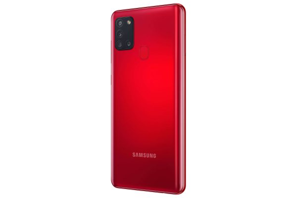 samsung galaxy a21s red color back side view 1 scaled