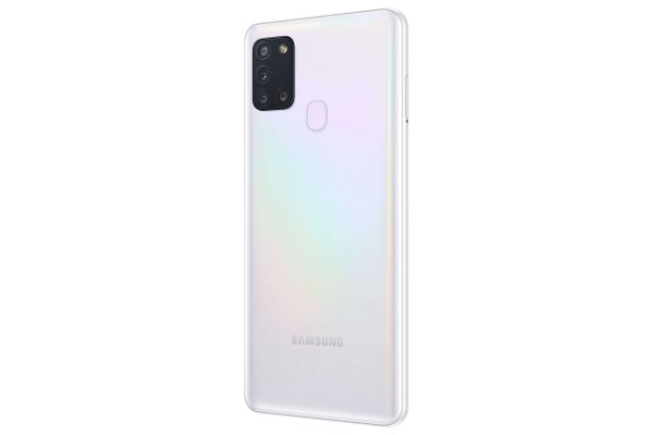 samsung galaxy a21s white color back side view 1 scaled